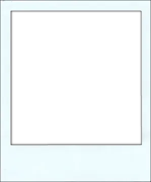 a white picture frame with a black border