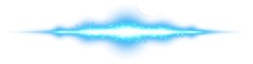 a white background with a blue and white sound wave
