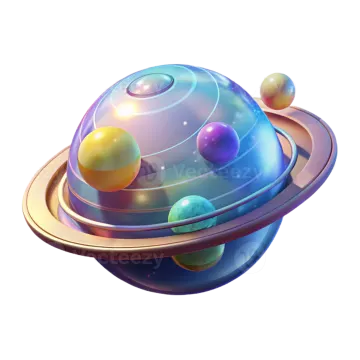 an image of the planets and their satellites