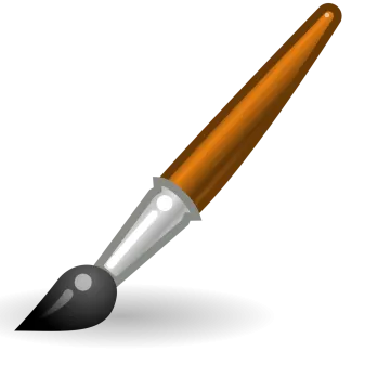 a pen on a white background