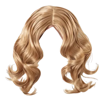 a woman with long blonde hair