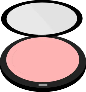 a pink blush blush makeup powder