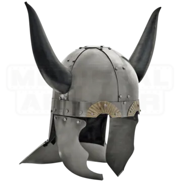 viking helmet with horns