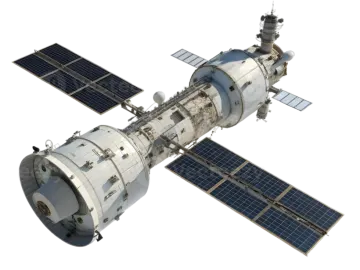 an artist's rendering of the space station