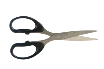 a pair of scissors on a white background