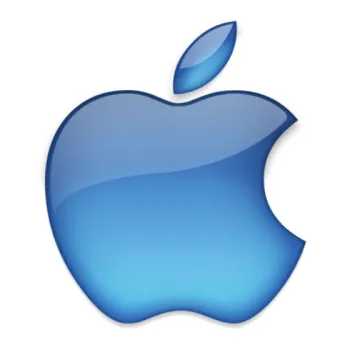 the apple logo