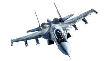 a fighter jet flying through the air