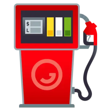 an image of a gas pump