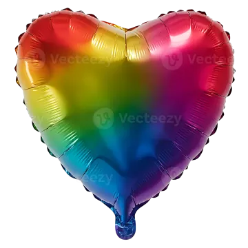 a heart shaped foil balloon
