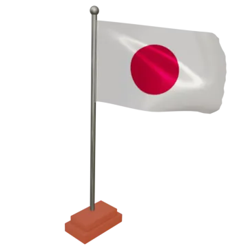 the flag of japan