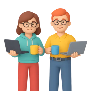 a man and woman standing next to each other people