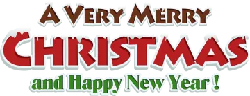 a very merry christmas and happy new year