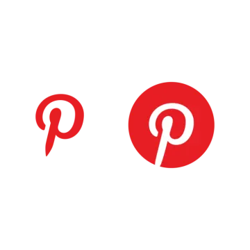 a red pin icon on a white background