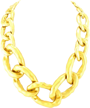 a gold chain necklace
