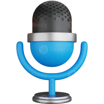 an illustration of a microphone