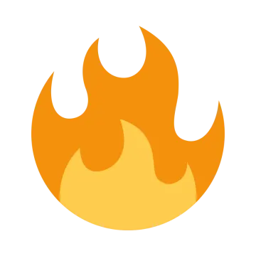 a fire icon