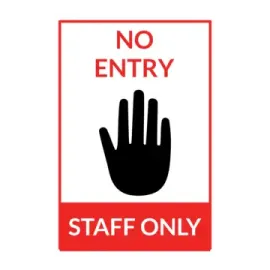 no entry sign