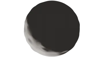 a black oval shaped object on a white background
