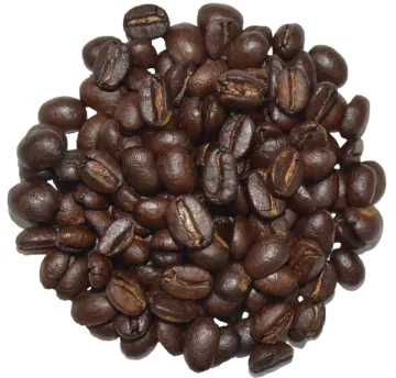 a pile of coffee beans