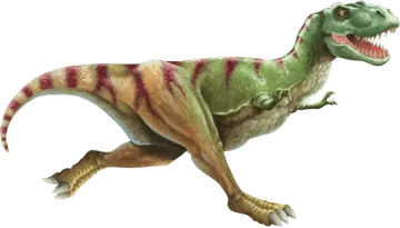 an illustration of a t - rex