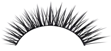 a close up view of a pair of false eyelashes
