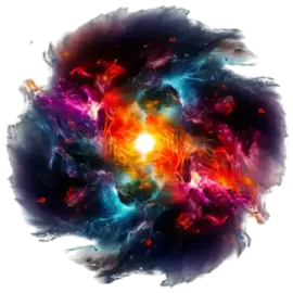 an image of a colorful explosion
