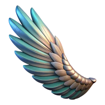 an image of a bird's wing