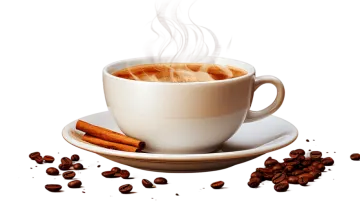 a cup of coffee