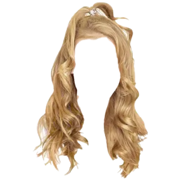a woman with long blonde hair