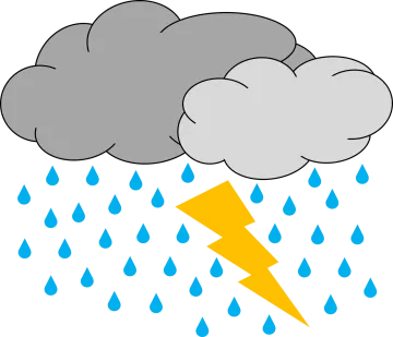 an image of a cloud with a lightning