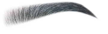a close up view of an eyelash