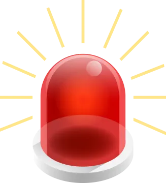 a red hat with the sun behind it