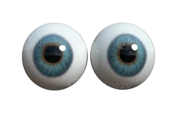 an image of a pair of blue eyes