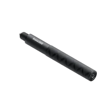 an image of a black flashlight on a white background