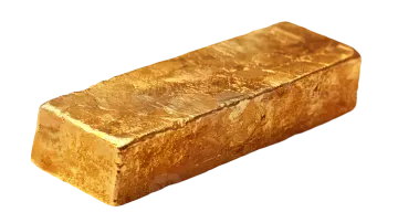 a piece of gold
