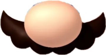 an egg with wings on top of it