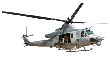 a helicopter flying in the air