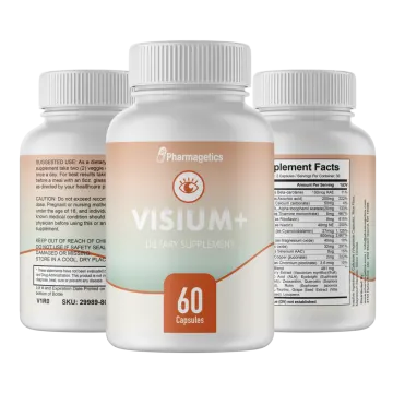 three bottles of vitamin supplements