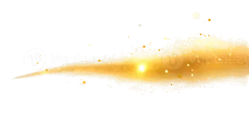 a golden explosion on a white background