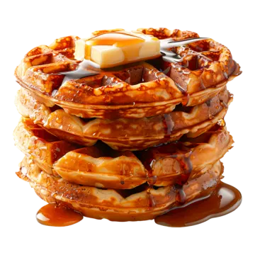 a stack of pancakes