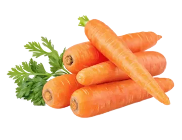 a bunch of carrots next to some parise