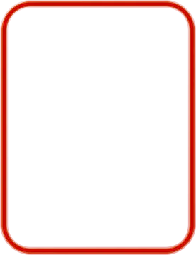a red frame on a white background