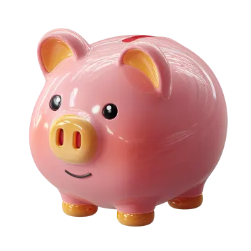 a pink pig toy