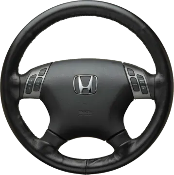 honda genuine leather steering cover