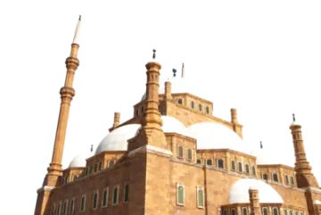 a large building with many domes on it