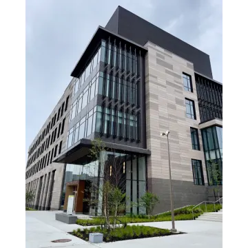 an office building with a lot of windows