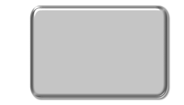 a gray square button on a white background