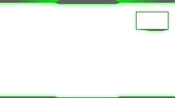 a computer screen with a green glow on it