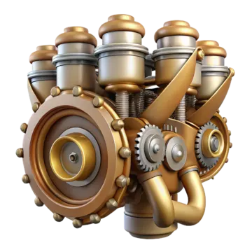 an image of a motorcycle engine