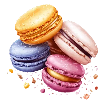 a bunch of macaroes